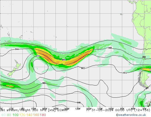 Polarjet ECMWF Fr 31.05.2024 00 UTC