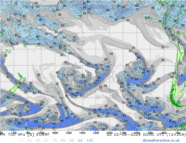 RV 700 hPa ECMWF zo 02.06.2024 00 UTC