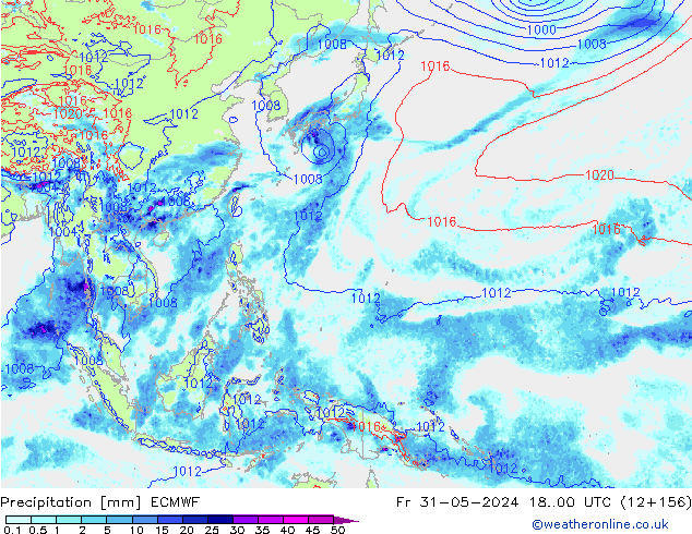 opad ECMWF pt. 31.05.2024 00 UTC