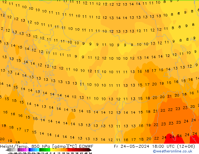 Z500/Rain (+SLP)/Z850 ECMWF pt. 24.05.2024 18 UTC