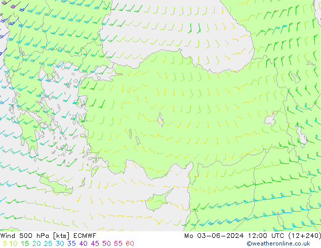  500 hPa ECMWF  03.06.2024 12 UTC