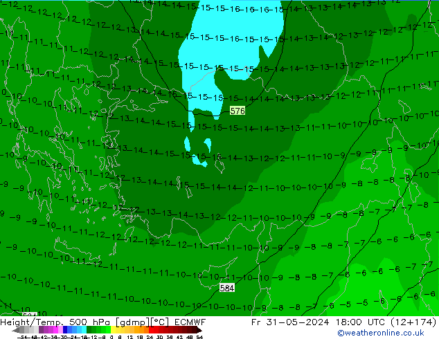 Z500/Rain (+SLP)/Z850 ECMWF pt. 31.05.2024 18 UTC