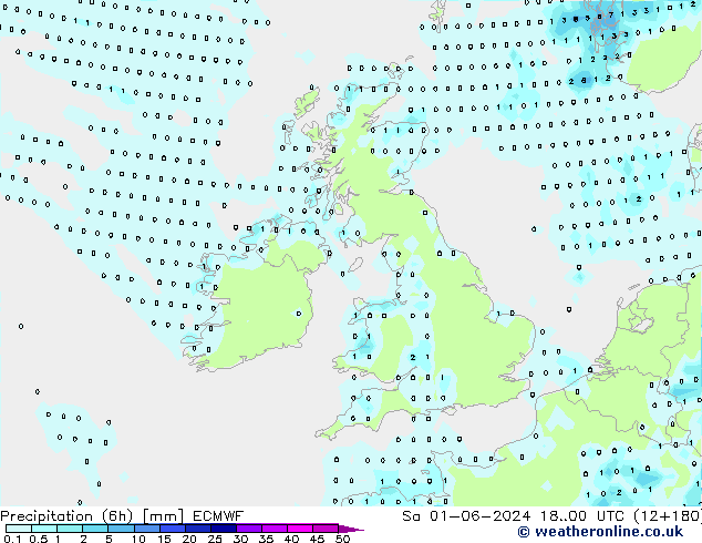 Z500/Rain (+SLP)/Z850 ECMWF Sa 01.06.2024 00 UTC