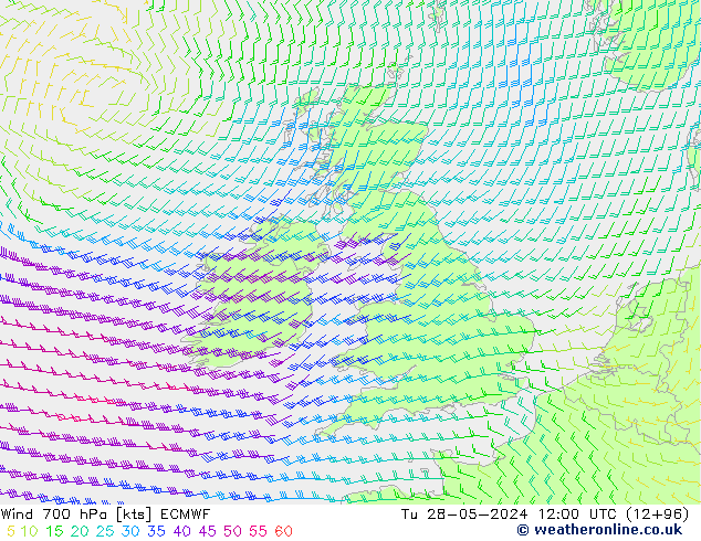  700 hPa ECMWF  28.05.2024 12 UTC