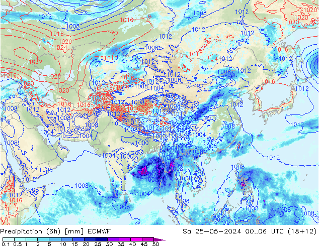  (6h) ECMWF  25.05.2024 06 UTC