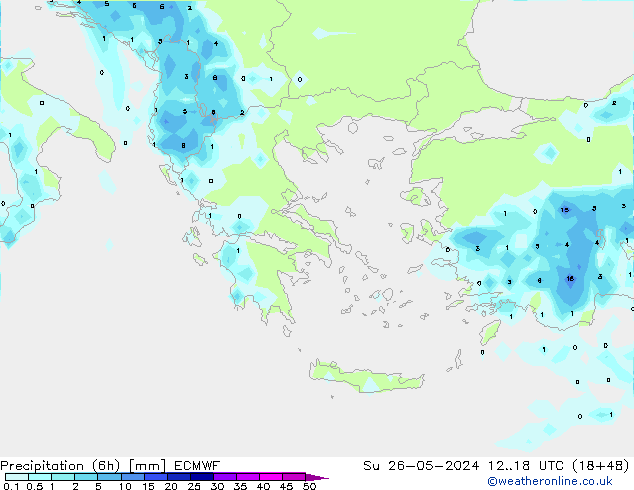 Z500/Rain (+SLP)/Z850 ECMWF dim 26.05.2024 18 UTC