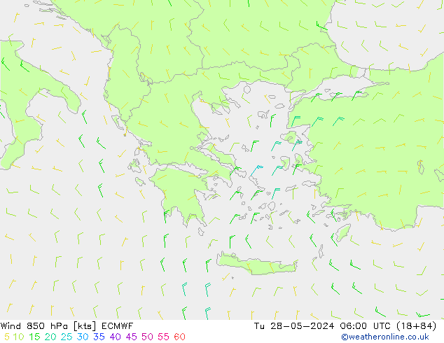  850 hPa ECMWF  28.05.2024 06 UTC