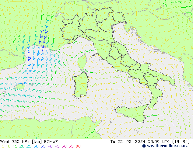  950 hPa ECMWF  28.05.2024 06 UTC