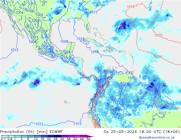 Z500/Rain (+SLP)/Z850 ECMWF So 25.05.2024 00 UTC