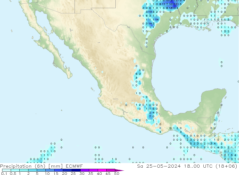 Z500/Rain (+SLP)/Z850 ECMWF So 25.05.2024 00 UTC