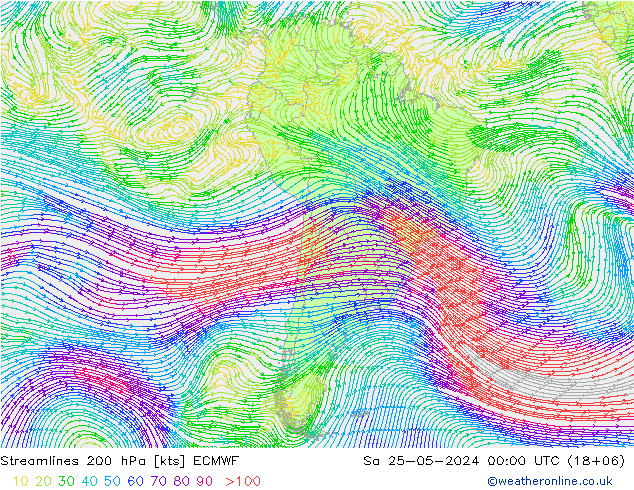  200 hPa ECMWF  25.05.2024 00 UTC