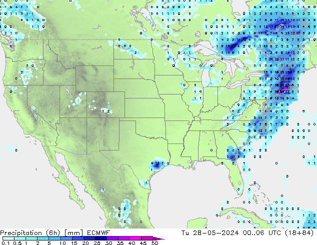 Z500/Rain (+SLP)/Z850 ECMWF Ter 28.05.2024 06 UTC