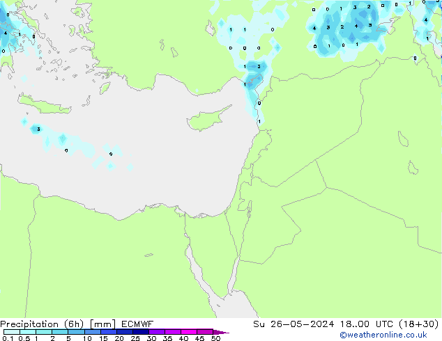 Z500/Rain (+SLP)/Z850 ECMWF Su 26.05.2024 00 UTC