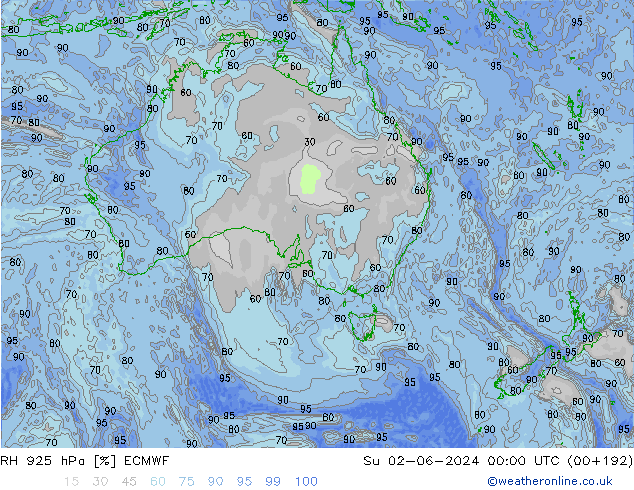 RV 925 hPa ECMWF zo 02.06.2024 00 UTC