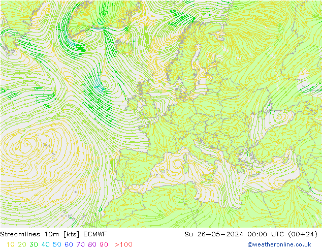  10m ECMWF  26.05.2024 00 UTC