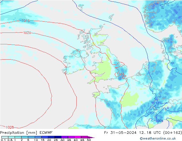 opad ECMWF pt. 31.05.2024 18 UTC