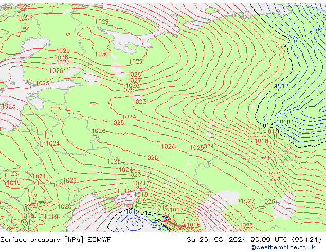      ECMWF  26.05.2024 00 UTC