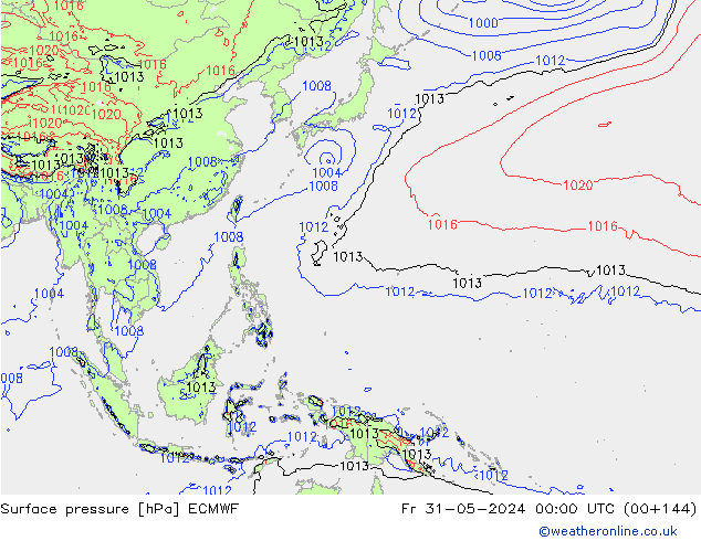      ECMWF  31.05.2024 00 UTC