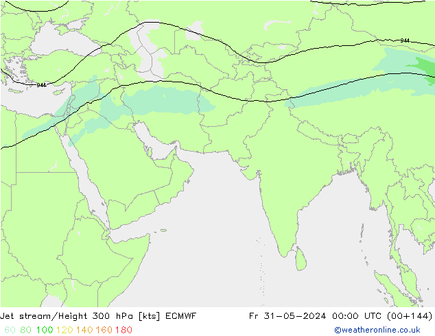 Polarjet ECMWF Fr 31.05.2024 00 UTC