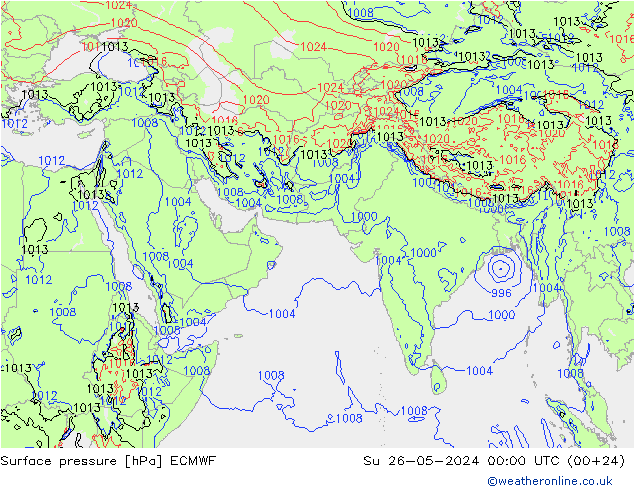      ECMWF  26.05.2024 00 UTC