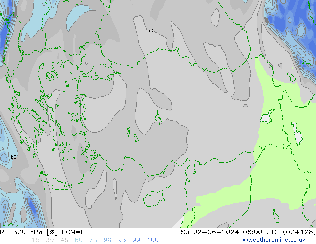 300 hPa Nispi Nem ECMWF Paz 02.06.2024 06 UTC