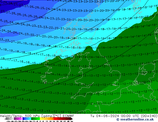 Z500/Rain (+SLP)/Z850 ECMWF  04.06.2024 00 UTC