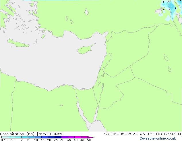 Z500/Regen(+SLP)/Z850 ECMWF zo 02.06.2024 12 UTC