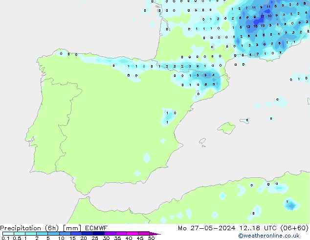 Z500/Rain (+SLP)/Z850 ECMWF Seg 27.05.2024 18 UTC