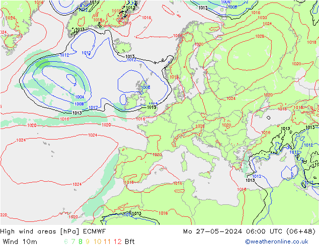 Sturmfelder ECMWF Mo 27.05.2024 06 UTC