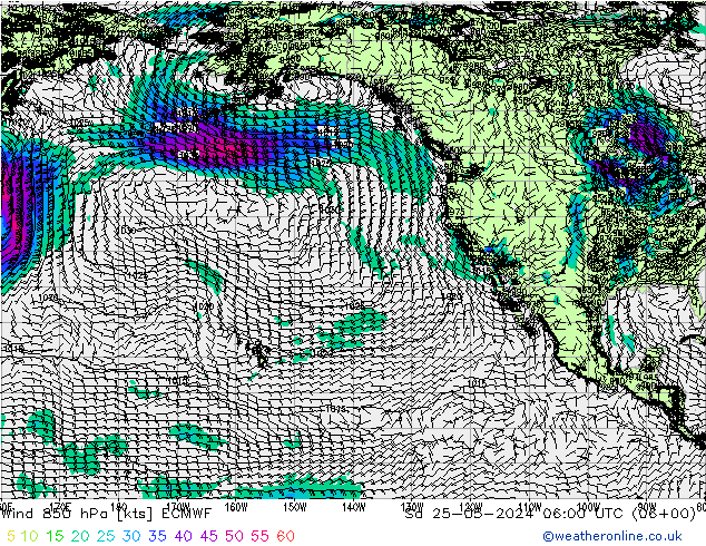  850 hPa ECMWF  25.05.2024 06 UTC