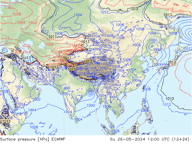      ECMWF  26.05.2024 12 UTC