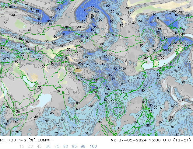 RV 700 hPa ECMWF ma 27.05.2024 15 UTC