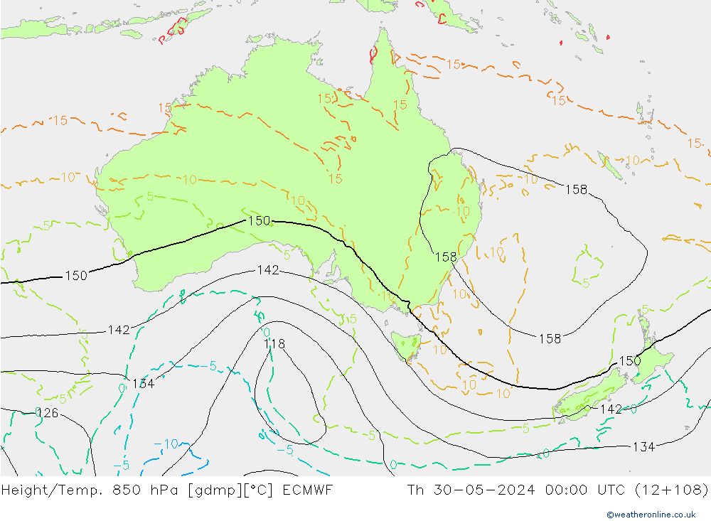 Z500/Regen(+SLP)/Z850 ECMWF do 30.05.2024 00 UTC