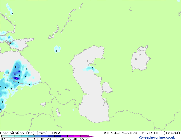 Z500/Rain (+SLP)/Z850 ECMWF We 29.05.2024 00 UTC