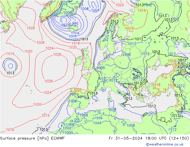      ECMWF  31.05.2024 18 UTC