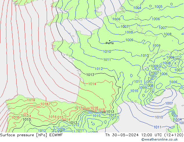      ECMWF  30.05.2024 12 UTC