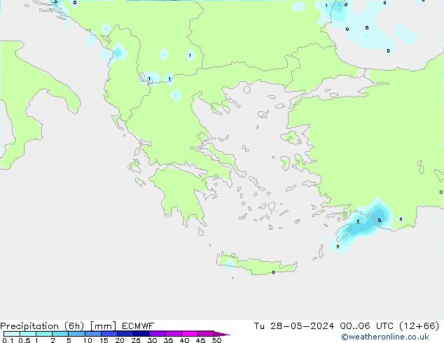 Z500/Rain (+SLP)/Z850 ECMWF вт 28.05.2024 06 UTC