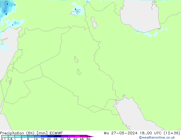 Z500/Rain (+SLP)/Z850 ECMWF Mo 27.05.2024 00 UTC