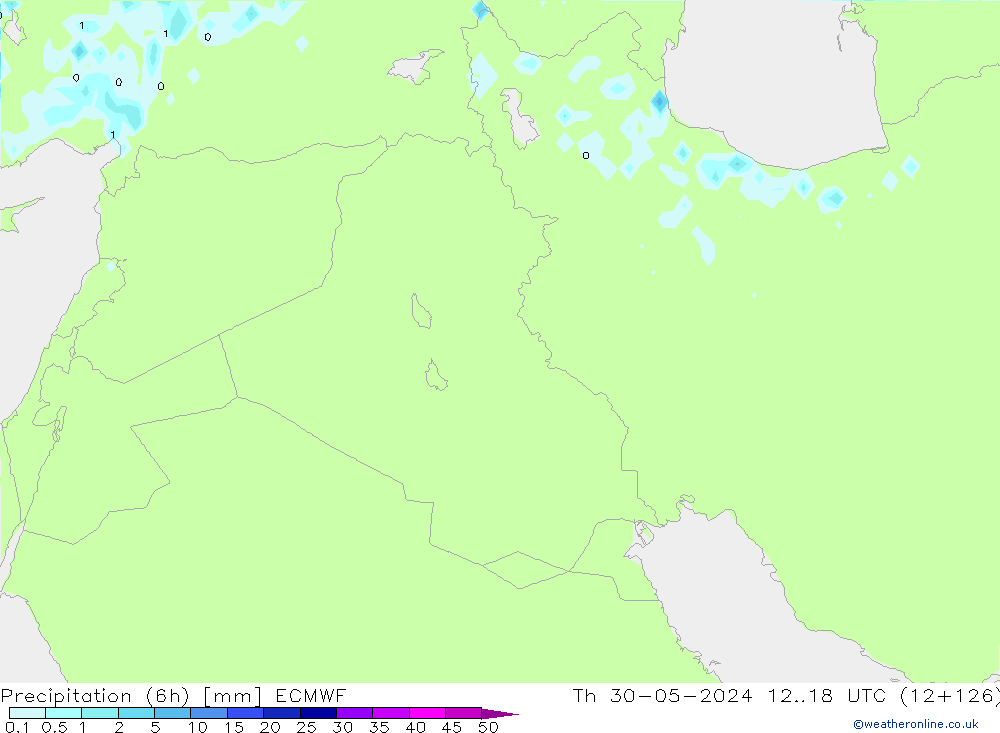 Z500/Rain (+SLP)/Z850 ECMWF jeu 30.05.2024 18 UTC