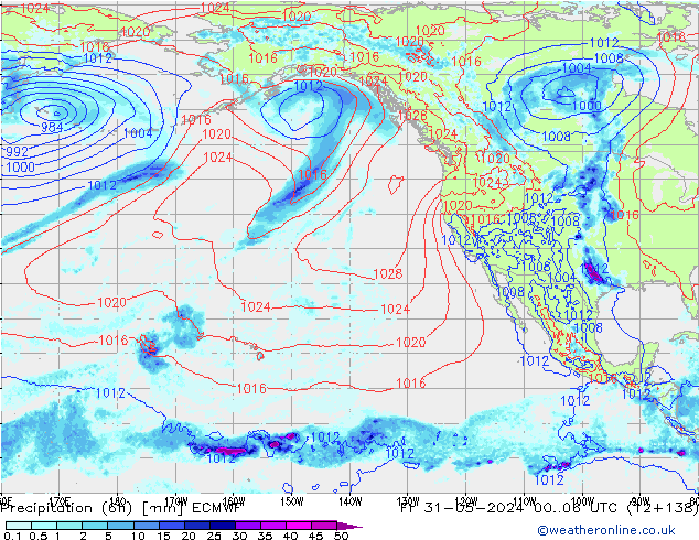 Z500/Rain (+SLP)/Z850 ECMWF pt. 31.05.2024 06 UTC