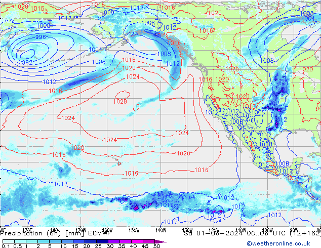 Z500/Rain (+SLP)/Z850 ECMWF Sa 01.06.2024 06 UTC