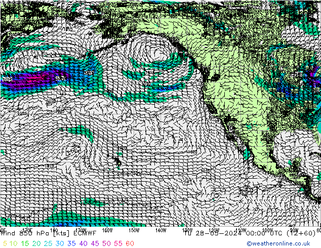 Wind 850 hPa ECMWF di 28.05.2024 00 UTC