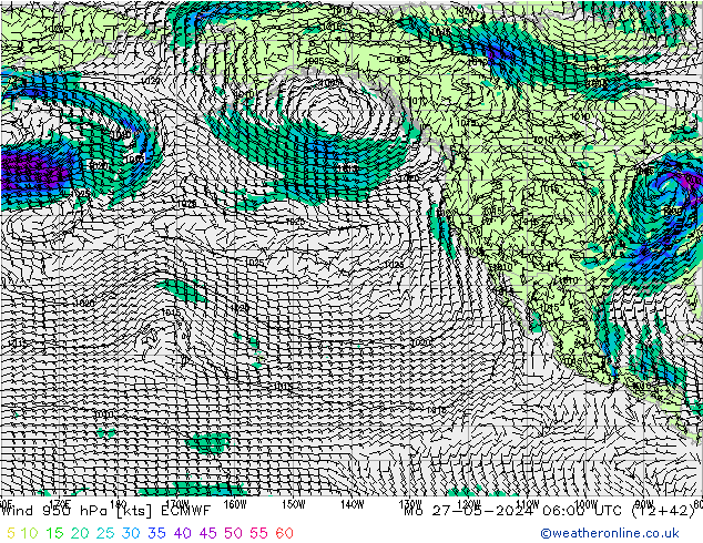 Wind 950 hPa ECMWF ma 27.05.2024 06 UTC