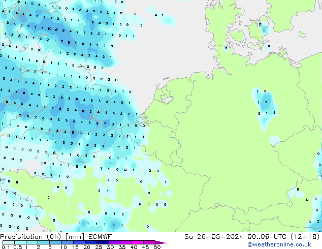 Z500/Rain (+SLP)/Z850 ECMWF Ne 26.05.2024 06 UTC