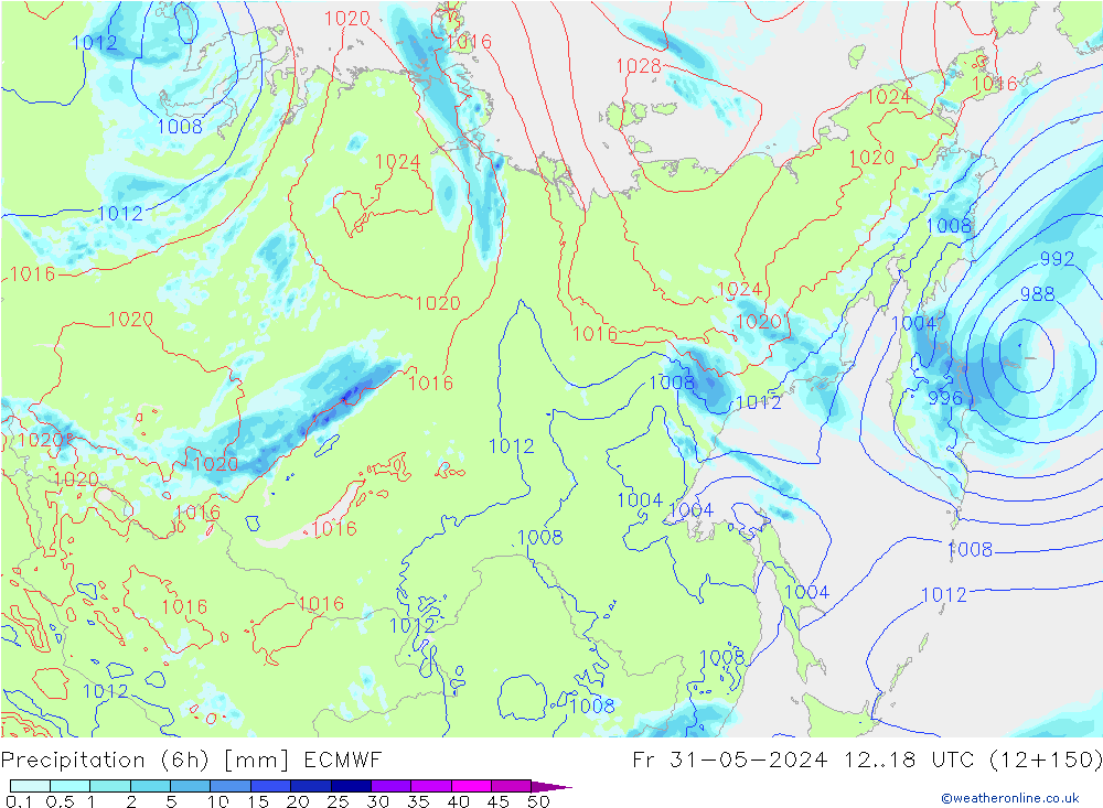 Z500/Rain (+SLP)/Z850 ECMWF pt. 31.05.2024 18 UTC