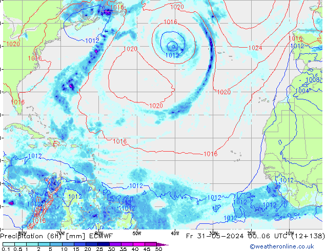 Z500/Rain (+SLP)/Z850 ECMWF pt. 31.05.2024 06 UTC