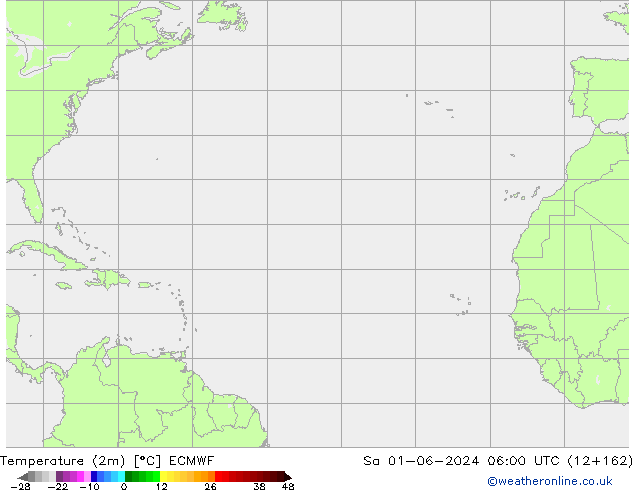 Temperature (2m) ECMWF So 01.06.2024 06 UTC