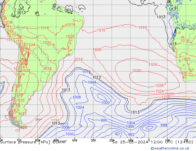      ECMWF  25.05.2024 12 UTC