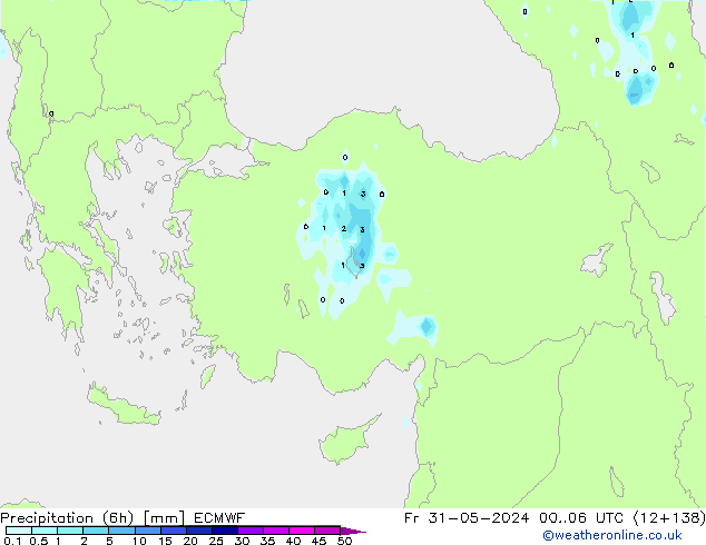 Z500/Rain (+SLP)/Z850 ECMWF Fr 31.05.2024 06 UTC