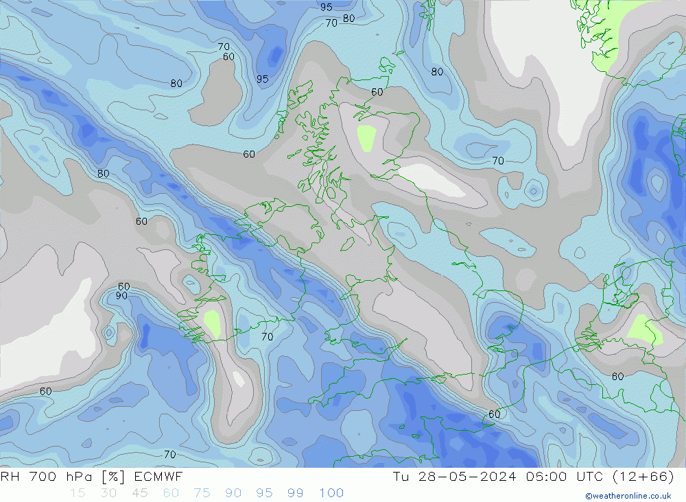 RV 700 hPa ECMWF di 28.05.2024 06 UTC